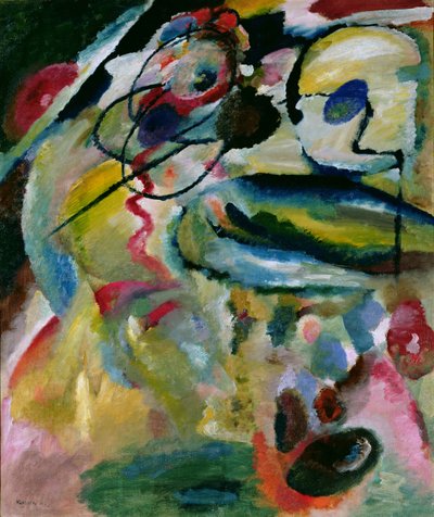 Abstrakte Komposition, 1911 von Wassily Kandinsky